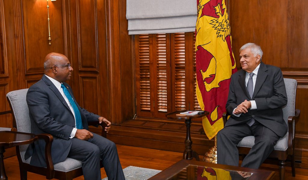 ޝާހިދު، ލަންކާގެ ވެރިންނާ ބައްދަލުކުރައްވައިފި