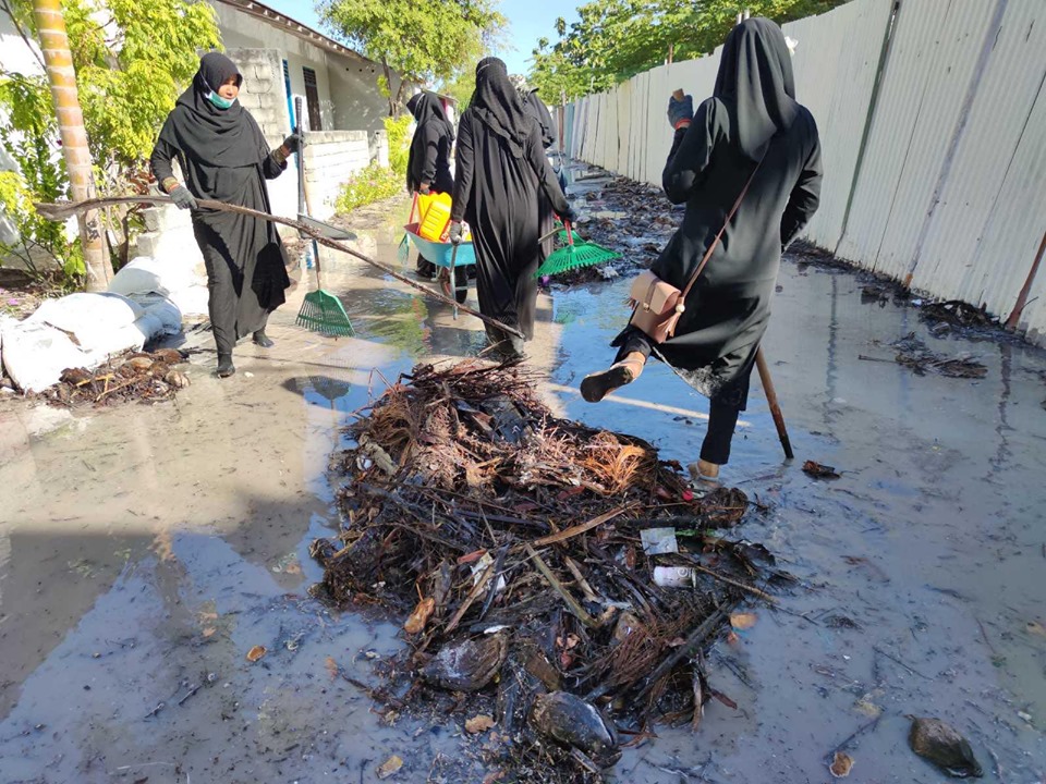 ލ. މާވަށަށް އުދައަރައި ގޭގައަށް ފެންވަދެ، ބޮޑެތި ގެއްލުންތަކެއް