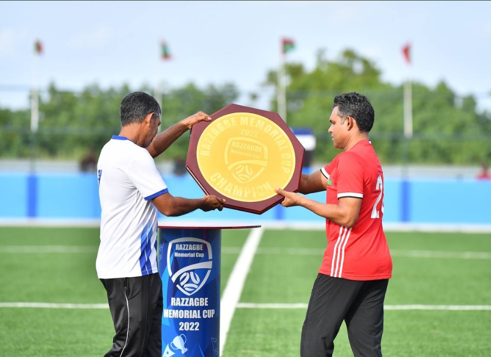 ސަރުކާރުން ގުރައިދޫގައި އެޅި ޓާފް ފުޓްބޯޅަ ދަނޑު ހުޅުވައިފި