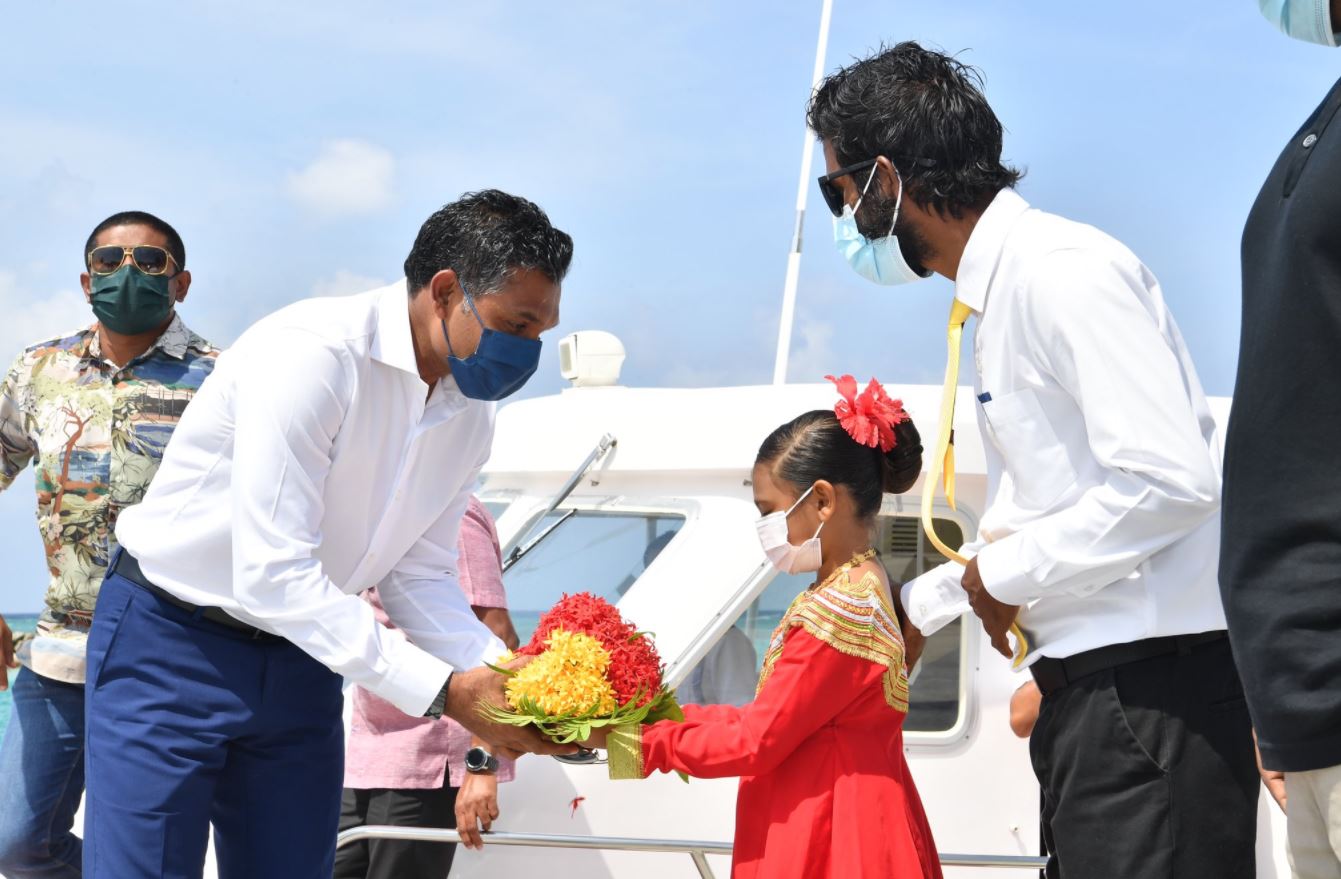 ނާއިބު ރައީސް އަލިފުށްޓަށް ވަޑައިގެންފި