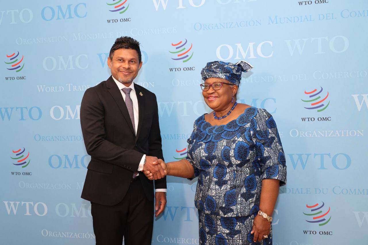 ނައިބު، ރައީސް ޑަބްލިޔުޓީއޯގެ ޑިރެކްޓަރ ޖެނެރަލްއާ ބައްދަލުކުރައްވައިފި