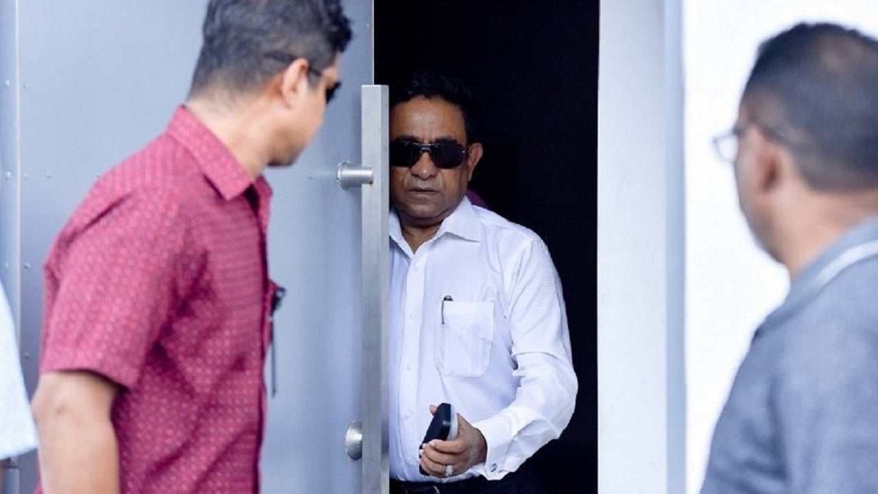 ރައީސް ޔާމީންގެ މައްޗަށް ކޮށްފައިވާ ޙުކުމް ހައިކޯޓުން ދަމަހައްޓައިފި