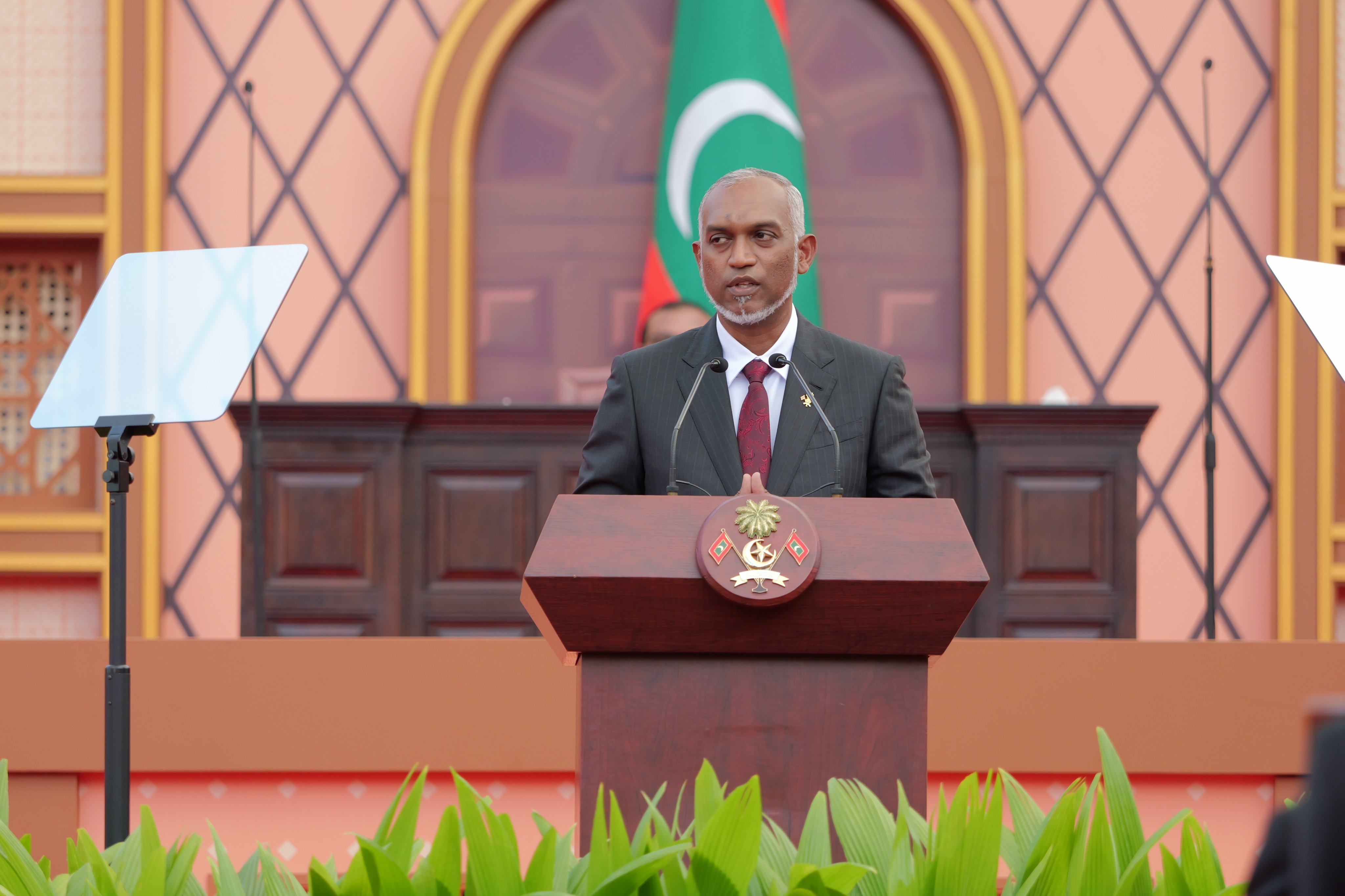 ބޭރު ސިފައިން ނެތް ރާއްޖެއަކަށް ދިވެހިރާއްޖެ ހަދާނަން: ރައީސް ޑރ. މުއިއްޒު