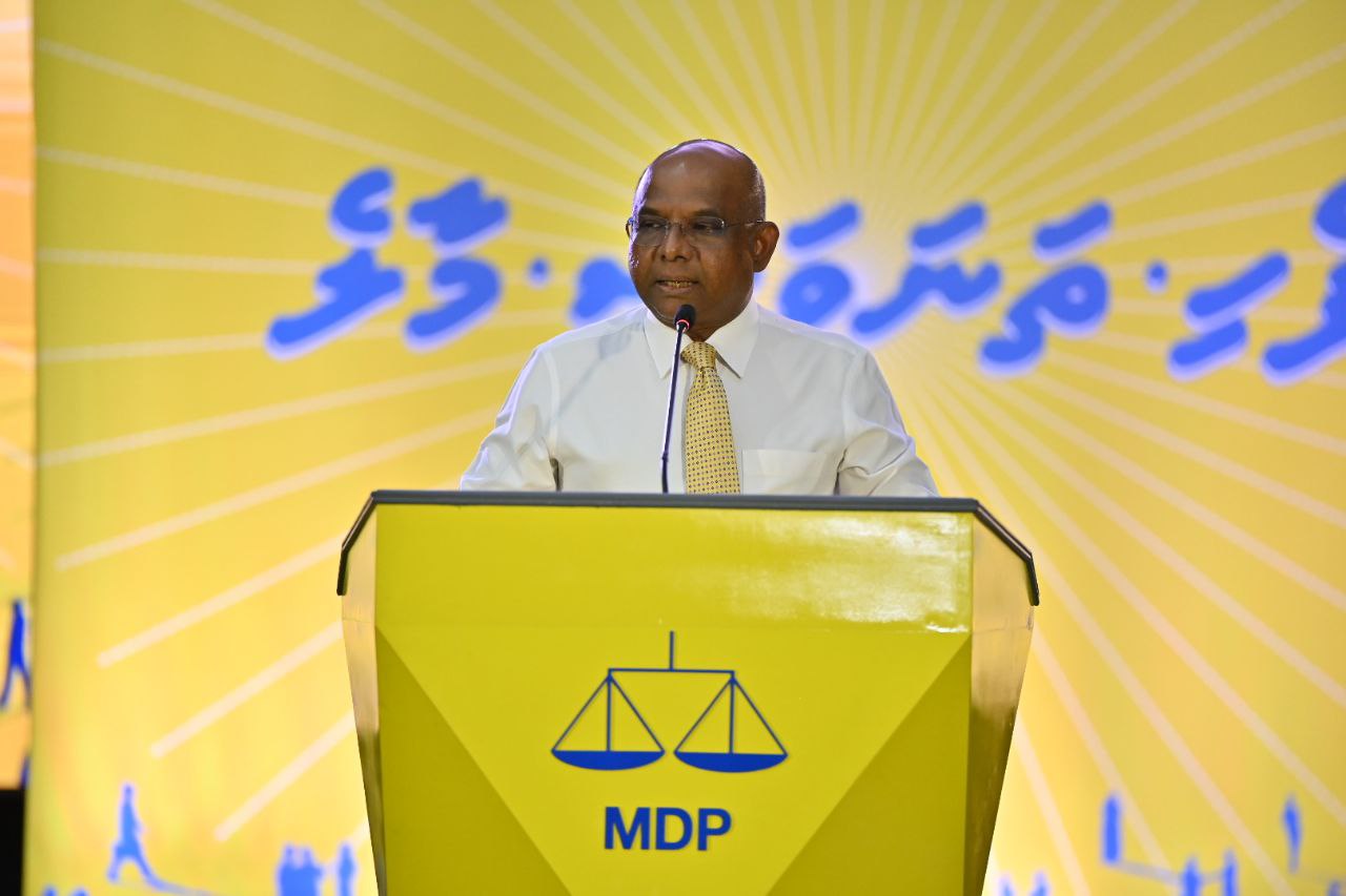 އިންތިހާބަކާއި ނުލައި އެމްޑީޕީގެ ރައީސް ކަމަށް ޝާހިދު