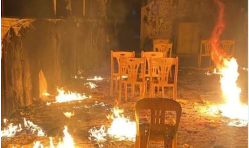 މަޑަވެލީގައި ރައީސް ޞާލިޙުގެ ޖަލްސާ ބާއްވަން ތައްޔާރުކުރި ތަން ހުޅުޖަހައި އަންދާލައިފި