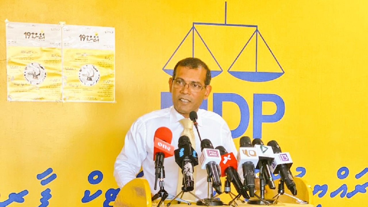 މިހާރު ޙުކުމެއް ނުވިއްކޭނެ - ރައީސް ނަޝީދު