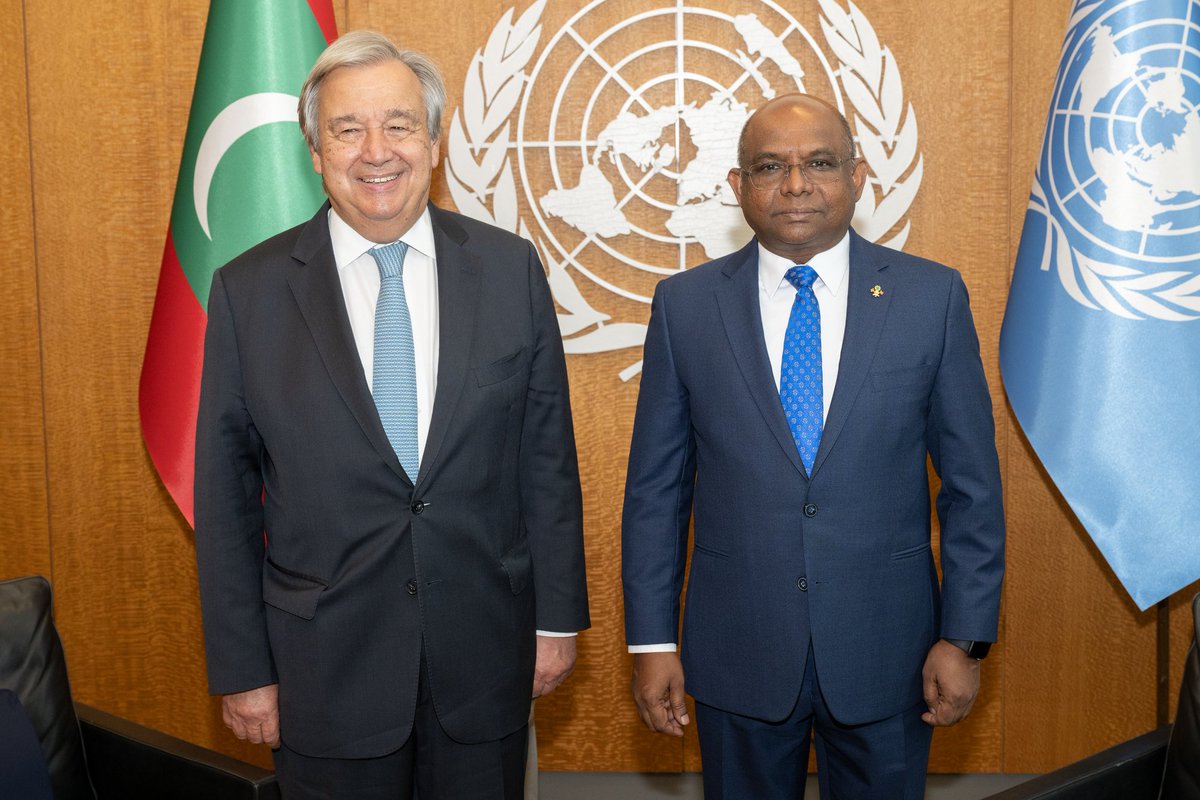 ޝާހިދުގެ މަސައްކަތްޕުޅަށް އދ.ގެ އެސްޖީގެ ތައުރީފް