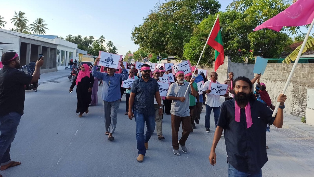 ޙުކުމް ބަލައި ނުގަނެ، ރައީސް ޔާމީން މިނިވަން ކުރުމަށް ސީދާ ޙަރަކާތަށް