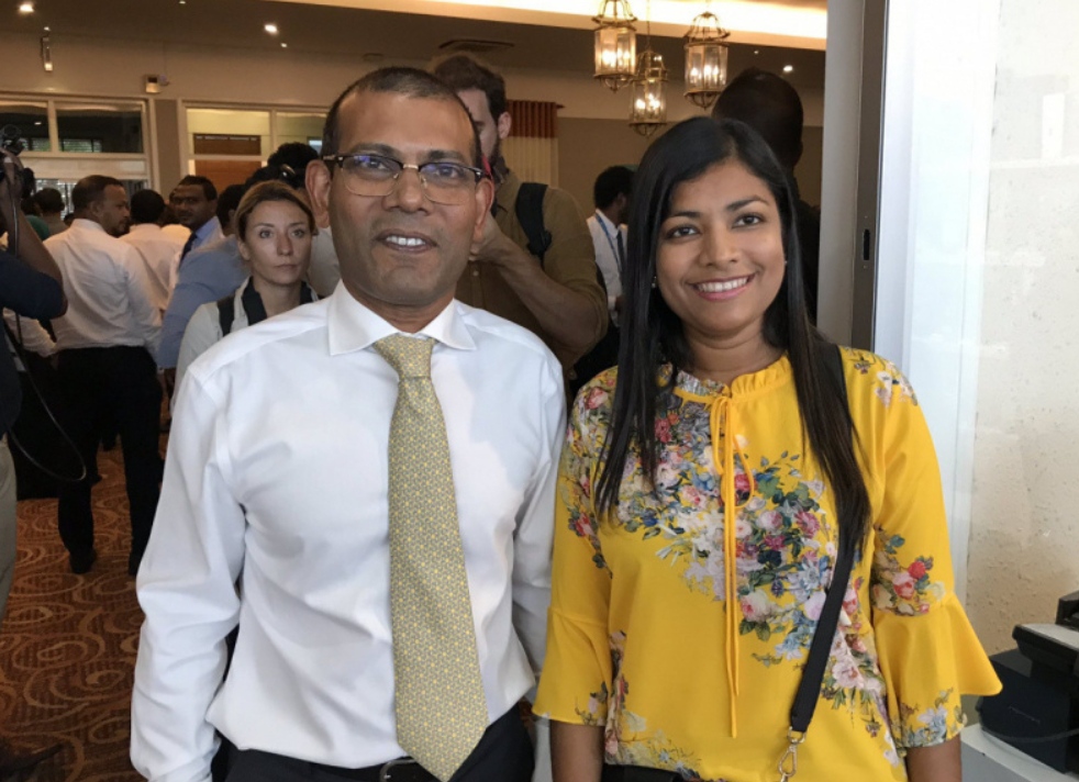 ނަޝީދުގެ ވެރިކަމެއްގައި ރާއްޖެއަށް ހަމަޖެހުމެއް ނުލިބޭނެ: ރޮޒައިނާ