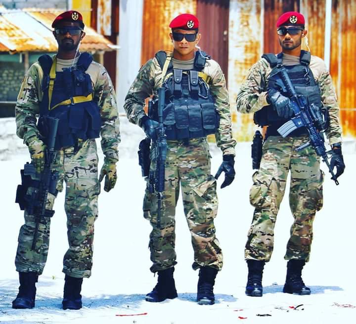 ހަތިޔާރާއެކު އައްޑޫގައި ސިފައިން ހަރަކާތްތެރިވަނީ