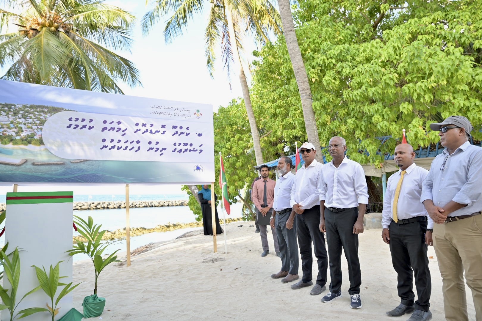 ބ. ކެންދޫގައި ސަރުކާރުން ހިންގާފައިވާ ބައެއް މަޝްރޫޢުތަކުގެ ނިމުން ފާހަގަކޮށްފި