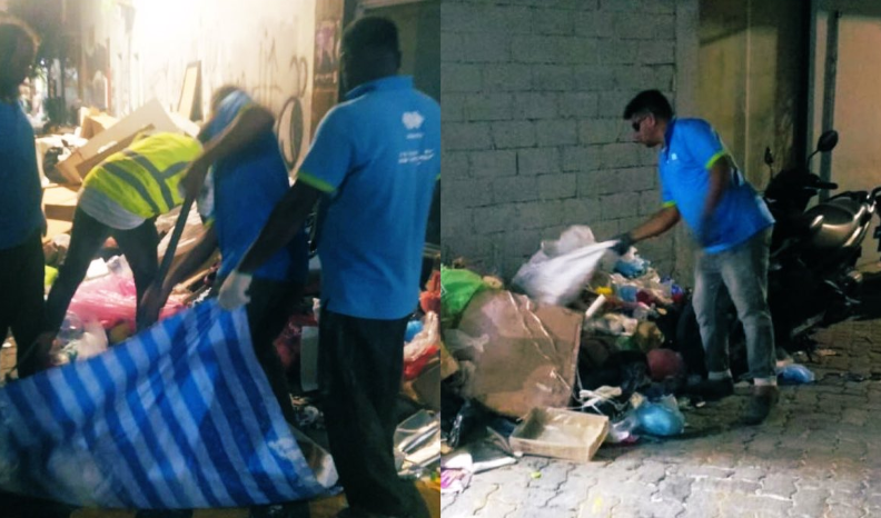 އިއްޔެ މާލޭގެ މަގުމަތިން ނެގި ކުނި އިތުރު؛ 42 ޓަނު ކުނި އިއްޔެ ނެގި