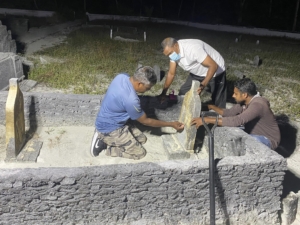 ގެއްލުން ދިން ކޯގަންނަ ގަބުރުސްތާންގެ މަހާނަތައް މަރާމާތުކުރަން ފަށައިފި