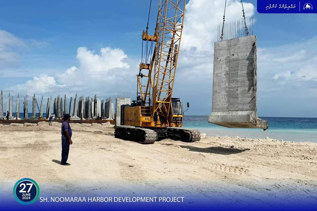 ނޫމަރާ ބަނދަރު ހާބަރ ބޭސިން ފުންކުރުމުގެ 51 އިންސައްތަ ނިމިއްޖެ