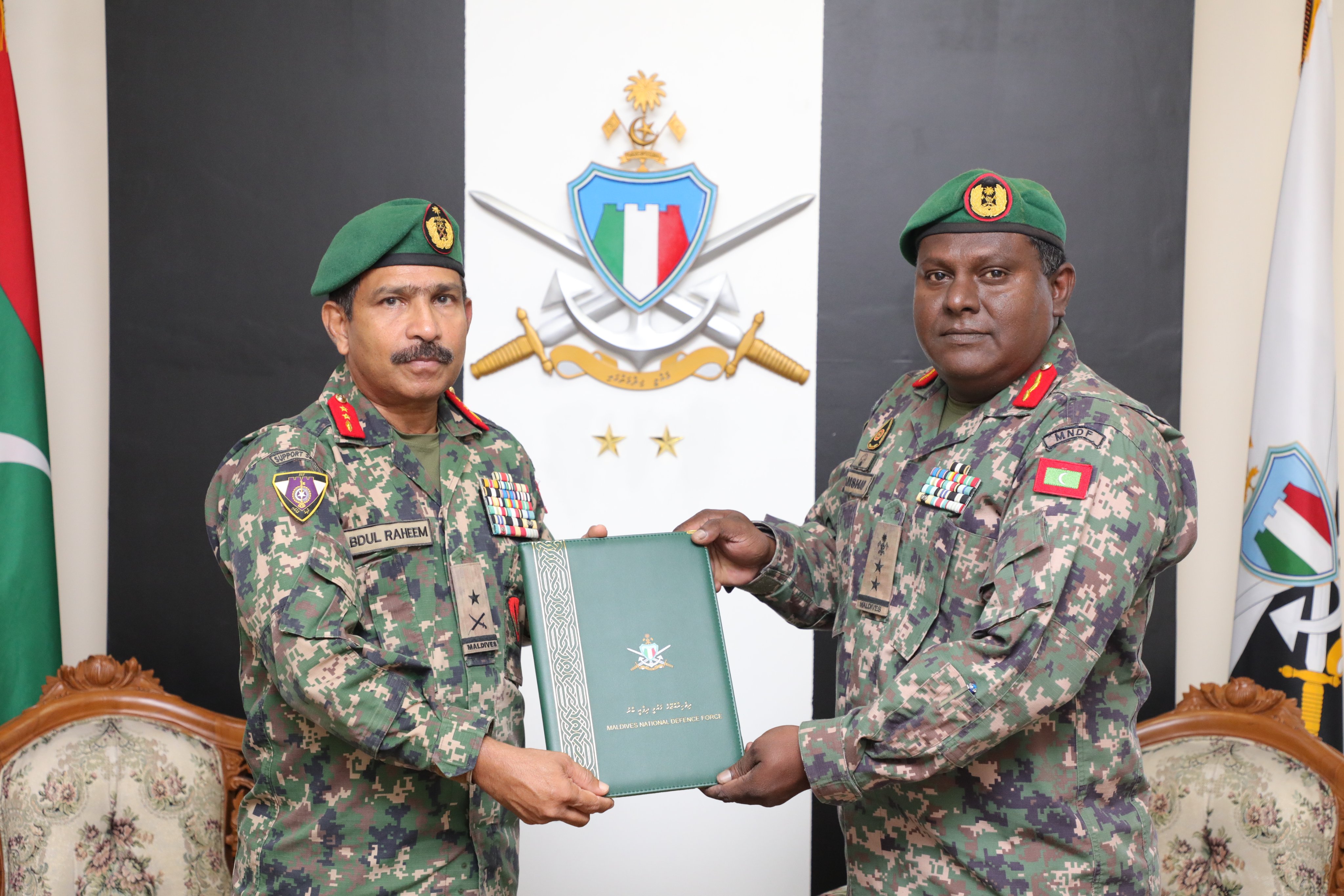 އެމްއެންޑީއެފް ސަދަން އޭރިއާ ކޮމާންޑްގެ ކޮމާންޑަރަަކަށް ކާނަލް ޖަމްޝާދު