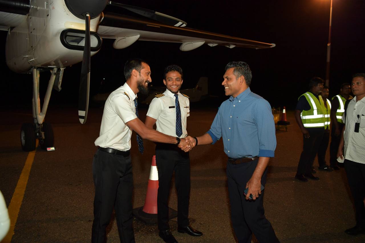 ނާއިބުރައީސް ކުޅުދުއްފުއްޓާއި ނޮޅިވަރަމަށް ކުރެއްވި ދަތުރުފުޅު ނިންމަވާލައިފި