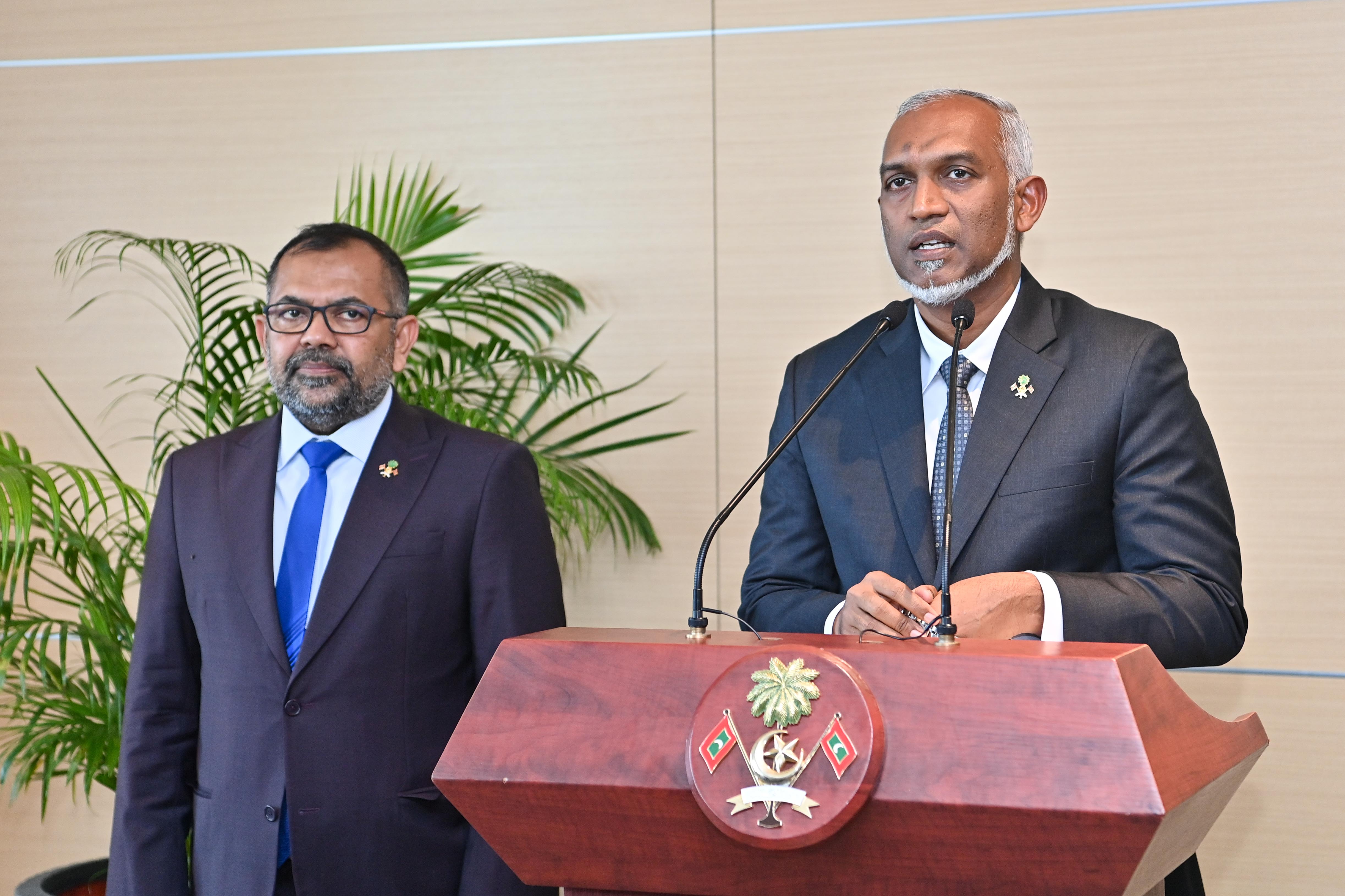 އިންޑިޔާ ކަނޑުގެ އެންމެ ބޮޑު ބައި ހިއްސާކުރަނީ ރާއްޖެ؛ އެއްވެސް ގައުމަކަށް ނުފޫޒެއް ނުފޯރުވޭނެ: ރައީސް