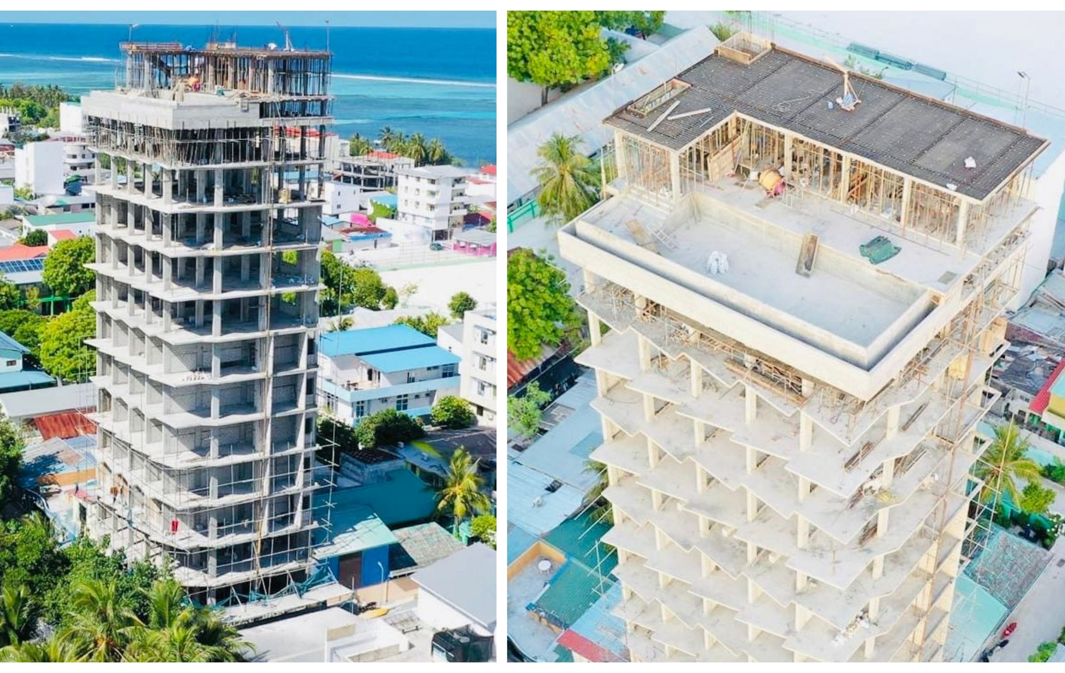 ރާއްޖޭގެ އަތޮޅެއްގެ ރަށެއްގައި އަޅާ އެންމެ އުސްއިމާރާތް މާފުށީގައި