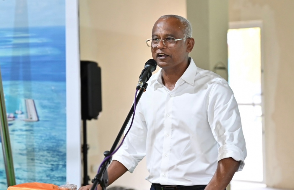 ސަރުކާރުން ތަރައްގީއަށް މަސައްކަތް ކުރާކަމުގެ ޔަގީންކަން ރައްޔިތުންނަށް ލިބިއްޖެ: ރައީސް