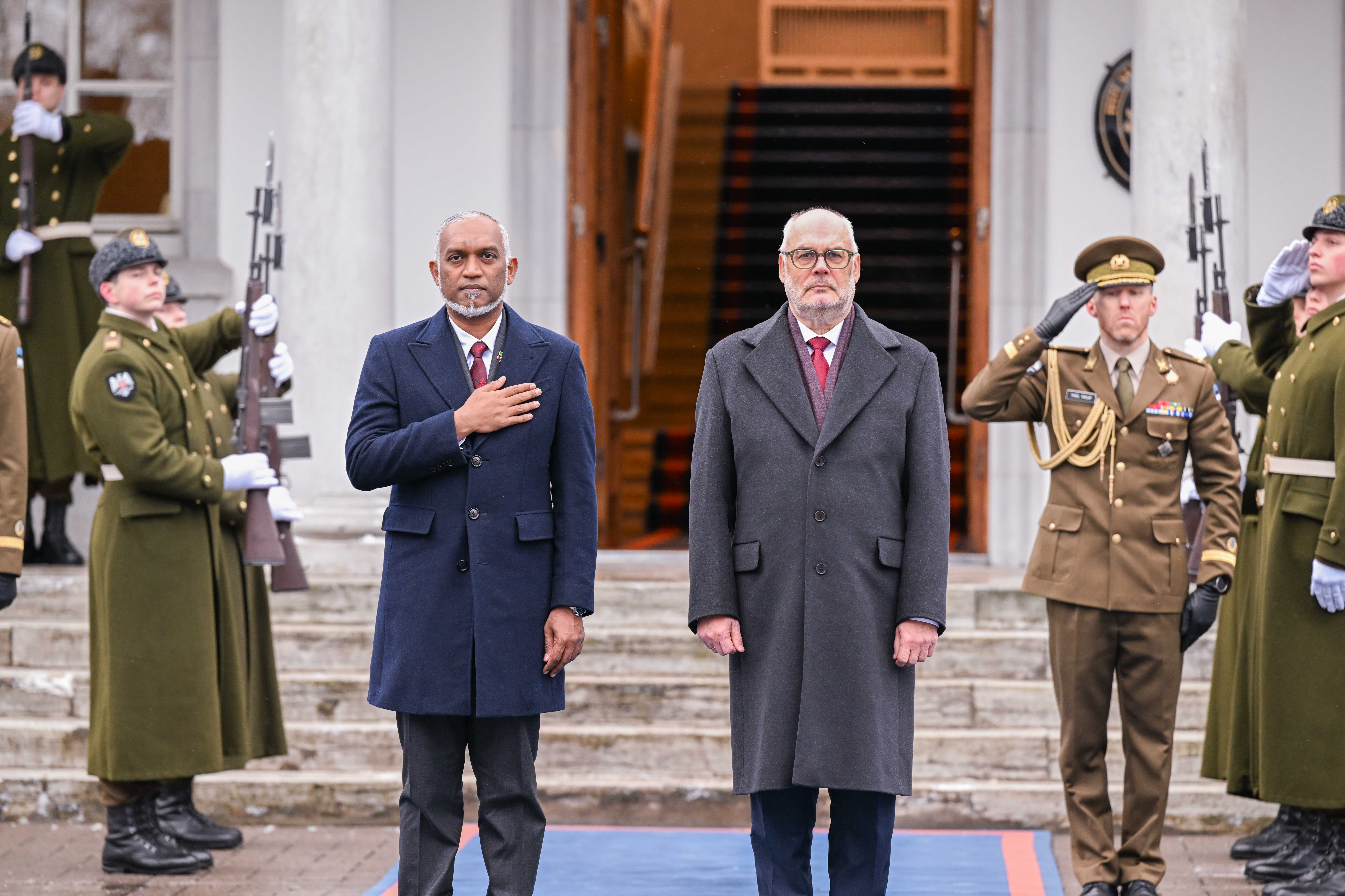 ރައީސްގެ އެސްޓޯނިއާ ދަތުރުފުޅަށް ޚަރަދުވީ 1.3 މިލިއަން ރުފިޔާ