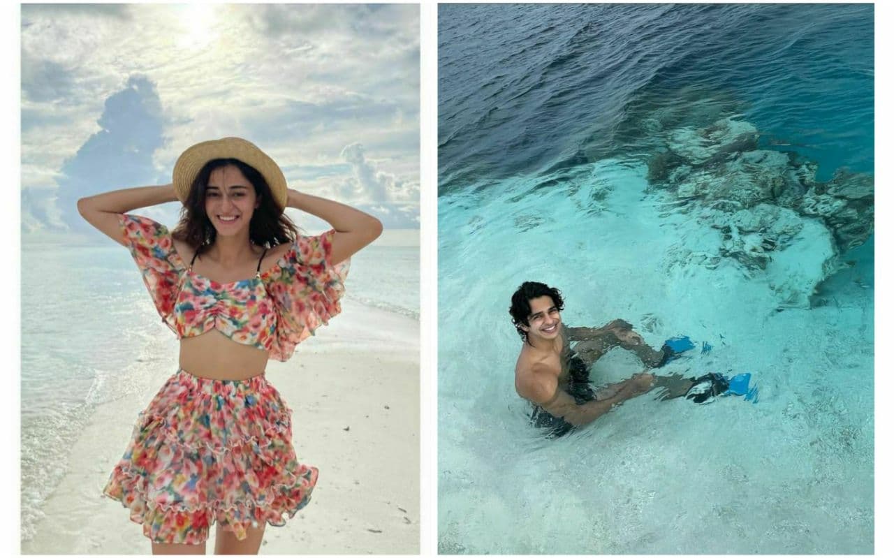 އަނަންނިއްޔާ ޕާންޑޭ އަދި އިޝާން ވެސް އާއަހަރު ފާހަގަކުރަން ރާއްޖޭގައި