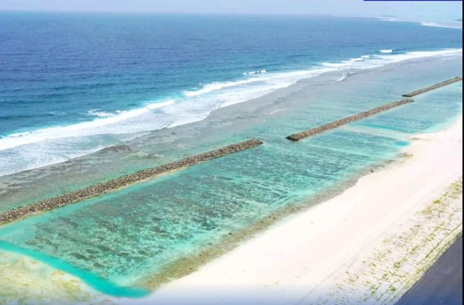 ހޯރަފުށީ އެއަރޕޯޓް ގޮނޑުދޮށް ހިމާޔަތްކުރުމުގެ މަސައްކަތުގެ %60 ނިމިއްޖެ