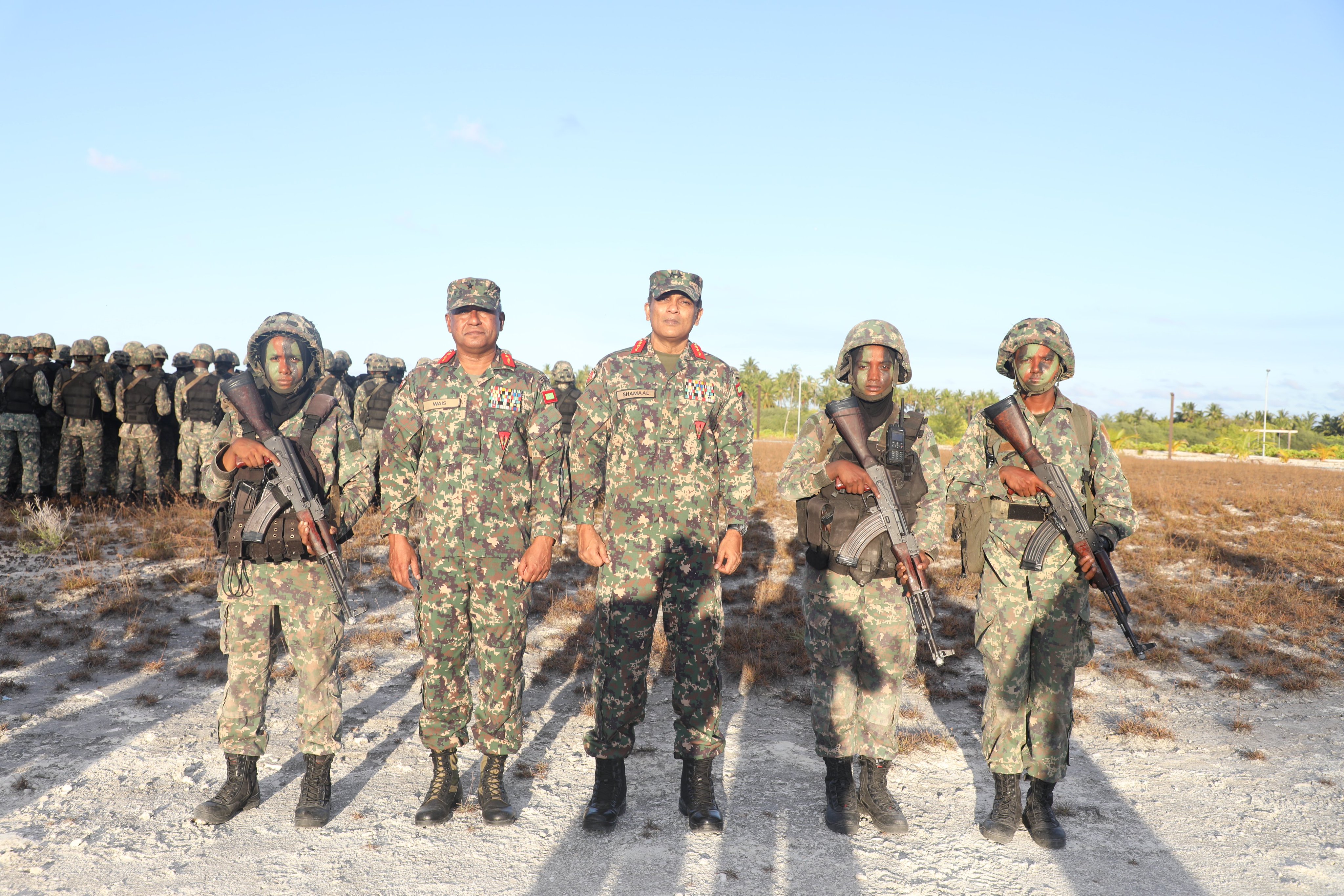 މެރިންކޯގެ ތަމްރީންގައި ފުރަތަމަ ފަހަރަށް އަންހެން ސިފައިން