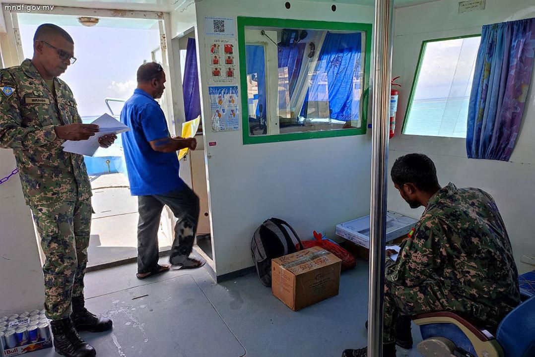 ކަނޑު އުޅަނދުފަހަރު ޗެކްކުރުމުގެ އޮޕަރޭޝަނެއް އެމްއެންޑީއެފުން ފަށައިފި