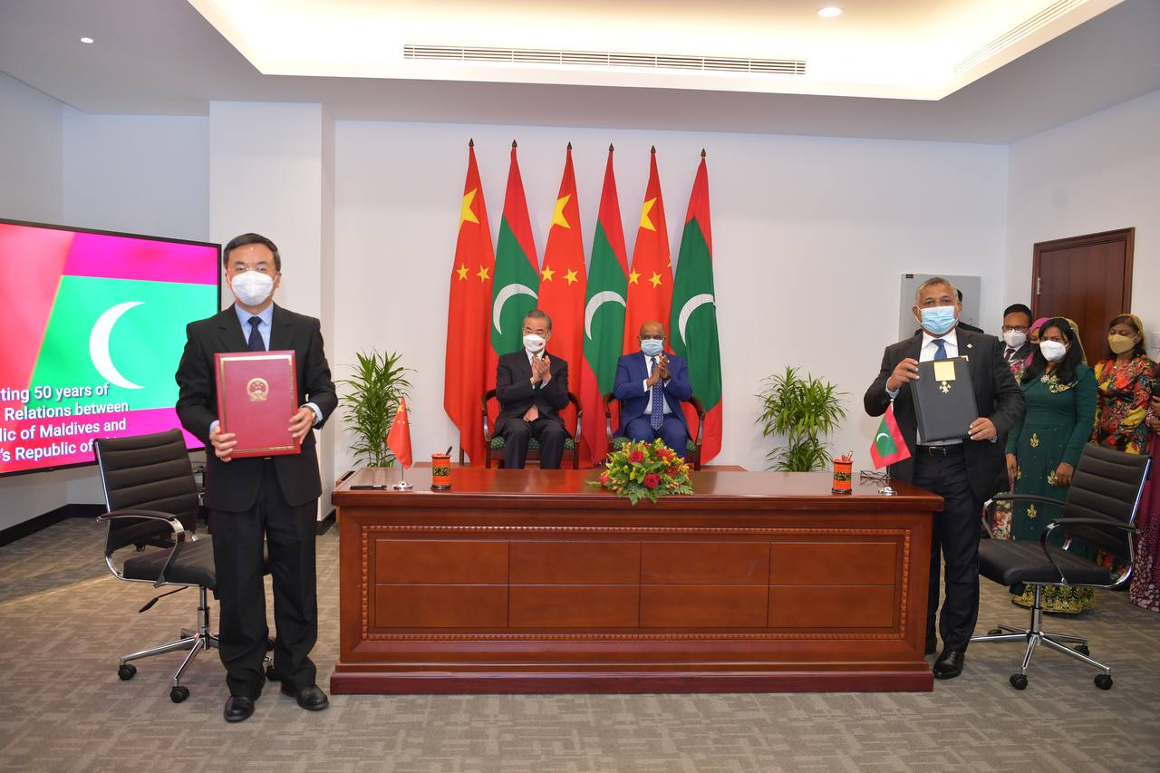 އިގްތިޞާދީ އަދި ފަންނީ ދާއިރާއިން ހިލޭ އެހީދޭން ޗައިނާ އެއްބަސްވެއްޖެ