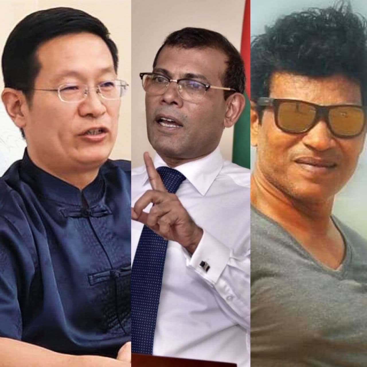 ރައީސް ނަޝީދާ ޗައިނާ ސަފީރުގެ ކޯޅުމުވެ ތެރެއަށް ޒަރިޔަންދު ތަދައްޚުލު ވެއްޖެ