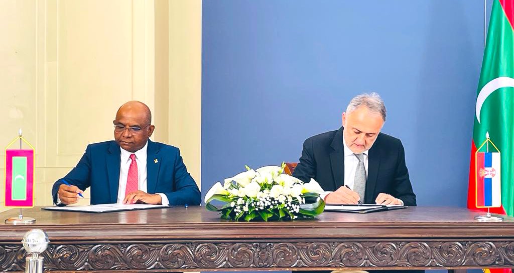 ރާއްޖެއާއި ސާބިއާއިން ކުޅިވަރުގެ ދާއިރާއިން އެއްބާރުލުން ދިނުމުގެ އެމްއޯޔޫއެއްގައި ސޮއިކޮށްފި