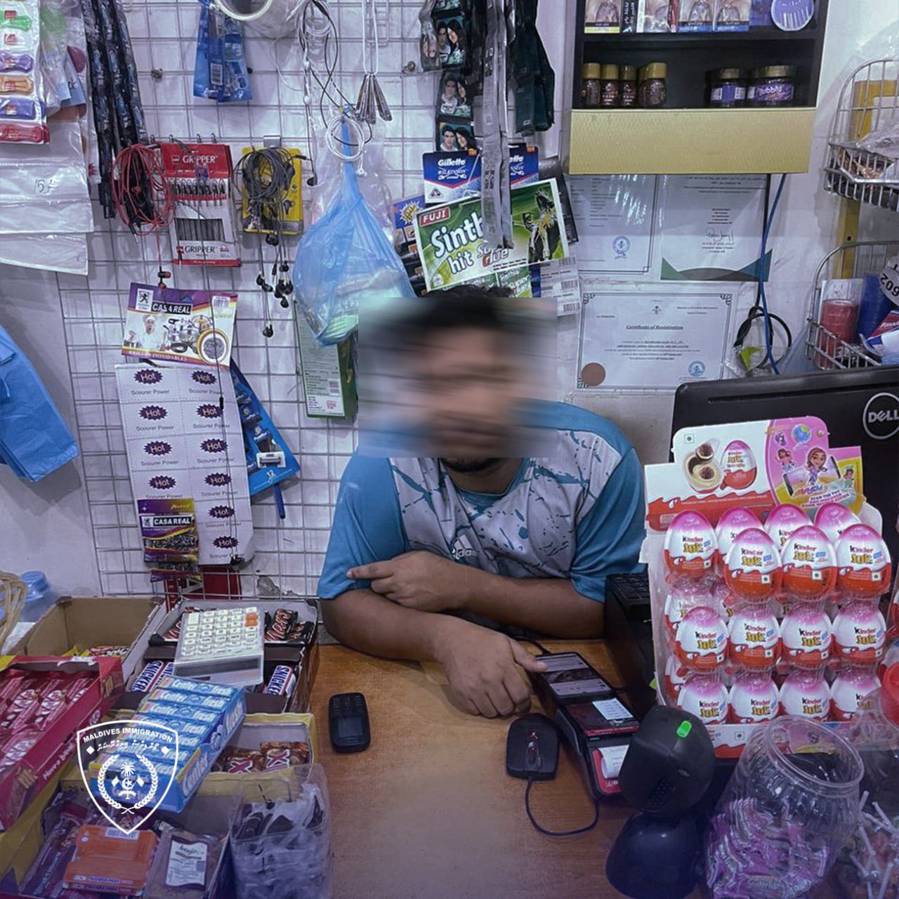 ރޭވެސް އިމިގްރޭޝަންގެ ރެއިޑެއް؛ ރޭ ފެނުނީ މުޅިންވެސް ގަވާއިދާ އެއްގޮތަށް އުޅޭ ބިދޭސީން