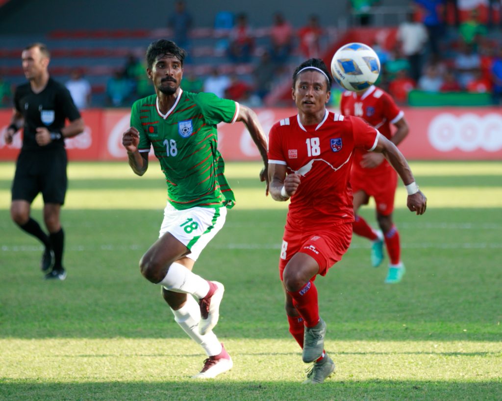 ސާފް ޗެމްޕިއަންޝިޕްގެ ފައިނަލްގެ ފުރަތަމަ ޖާގަ ނޭޕާލުން ހޯދައިފި