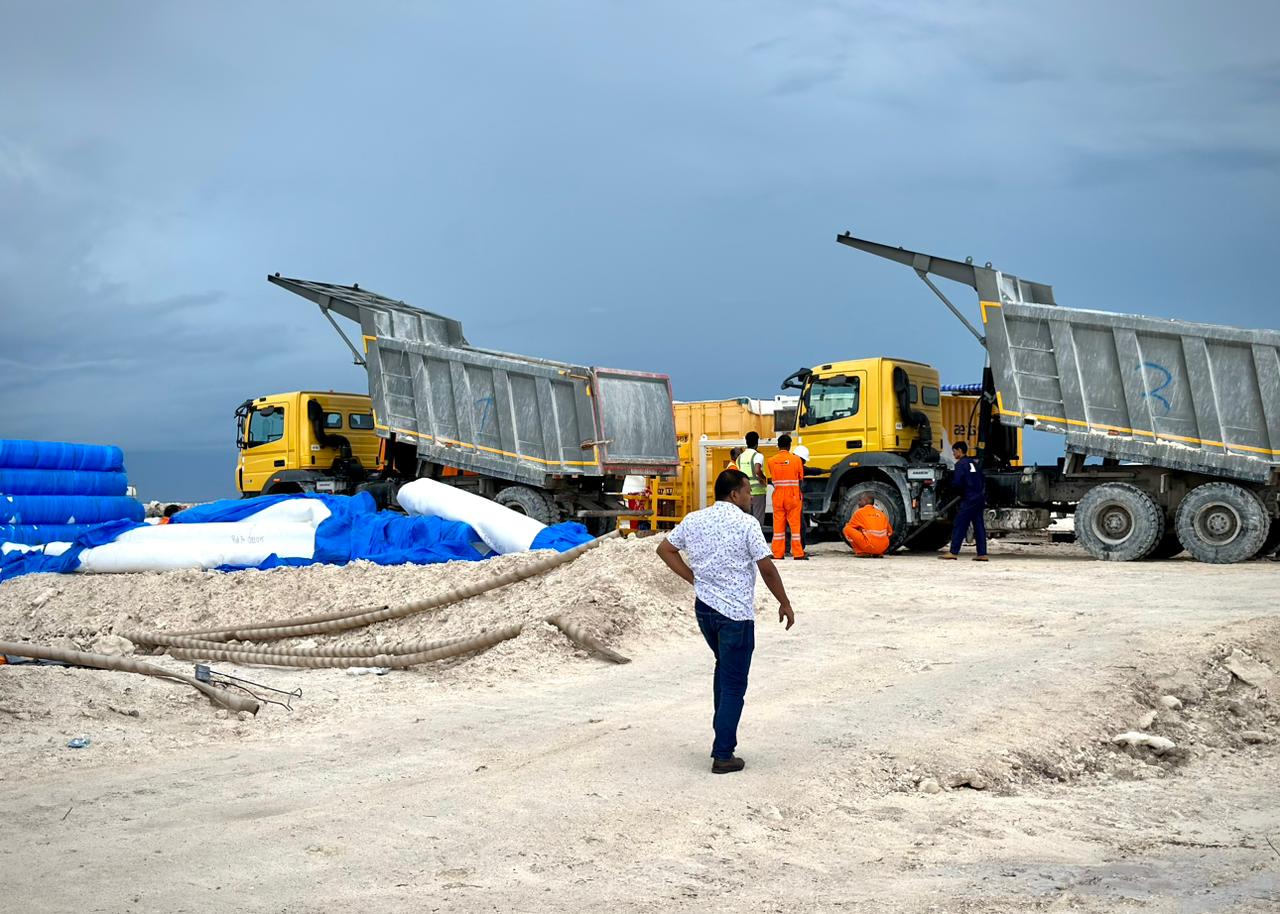 ހަންކެޑެއާއި މަރަދޫ ގުޅުވައިދޭ ބްރިޖަށް ބޭނުންވާ ބިން ހިއްކާ ނިމެނީ