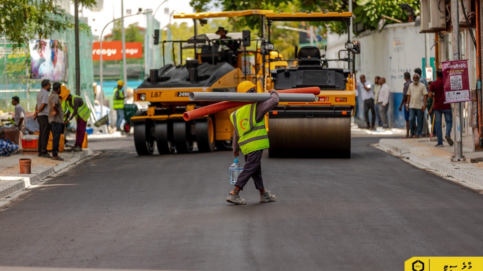 އަމީނީ މަގުގެ ނުނިމި އޮތް ބައިގެ މަސައްކަތް ފަށަނީ