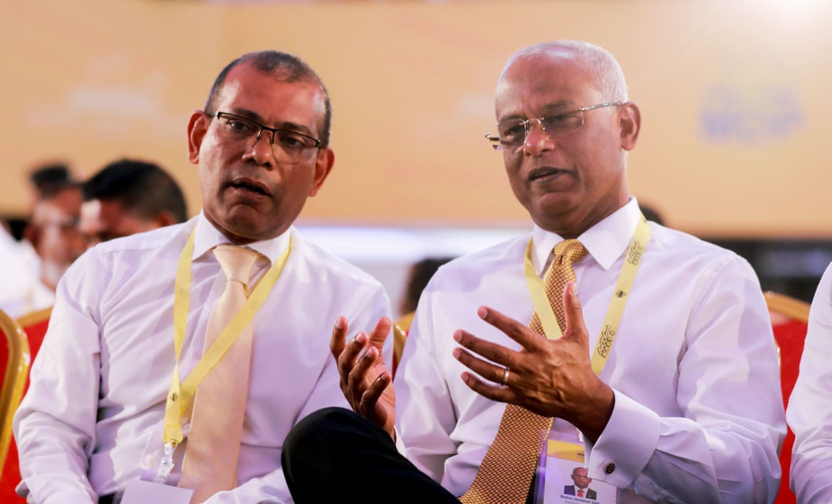 އެމްޑީޕީ ޕްރައިމަރީ: މާލެ، އައްޑޫ، ފުވައްމުލައް ރައީސް ސާލިހަށް؛ ކުޅުދުއްފުށި ނަޝީދަށް