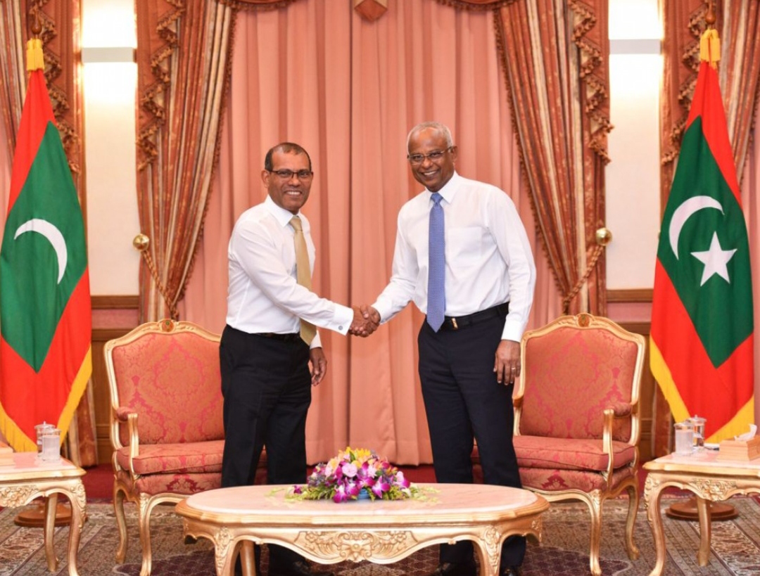 ރައީސް ސާލިހާއި ރައީސް ނަޝީދު މާދަމާ ކޮމަންޑޫ ދާއިރާއަށް