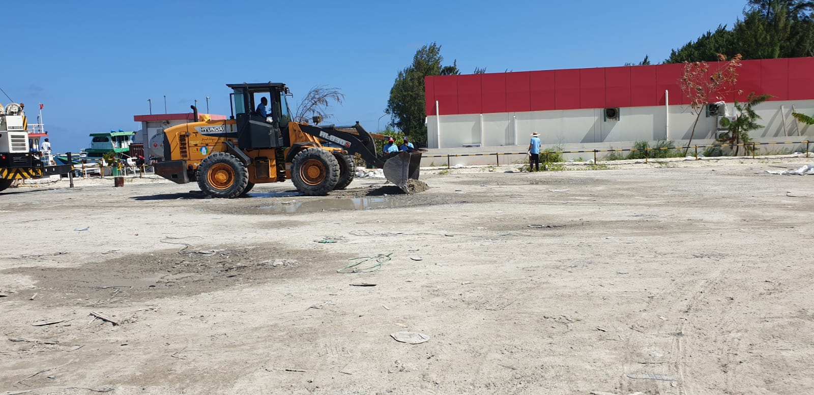 މާލެ ސިޓީ ޑްރައިވިންގ ލައިސަންސް ސެންޓަރގެ މަސައްކަތް ފަށައިފި