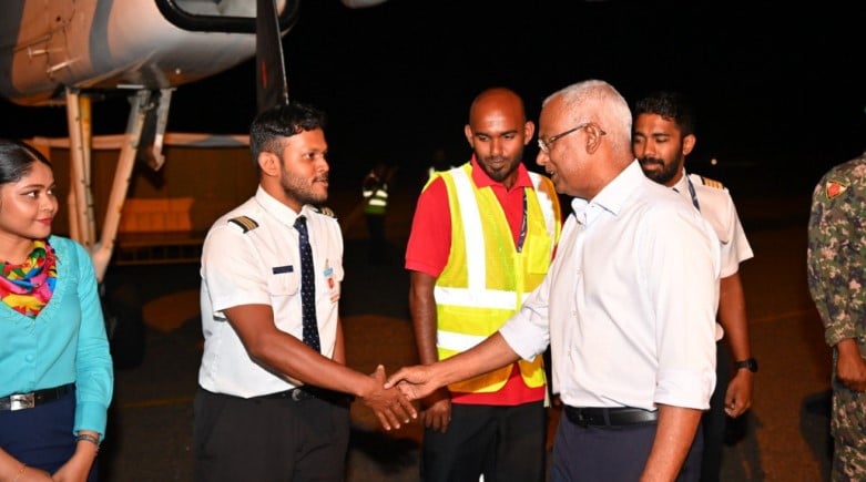 ލ. ގަމަށް ރައީސް ކުރެއްވި ދަތުރުފުޅު ނިންމަވާލައްވައިފި