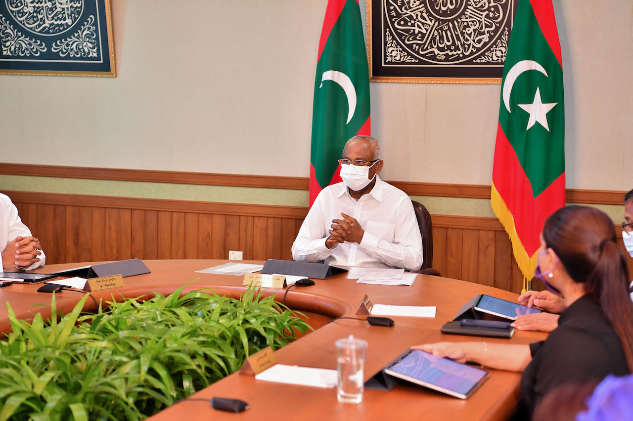 ޔޫކްރެއިން ހަނގުރާމައާ ގުޅޭގޮތުން ވަޒީރުން މަޝްވަރާކޮށްފި
