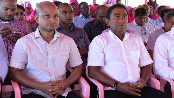 ފާރިސަށް ނާއިބު ރައީސްކަން ދެއްވަން ޔާމީނަށް ދެންނެވިން: ގާސިމް