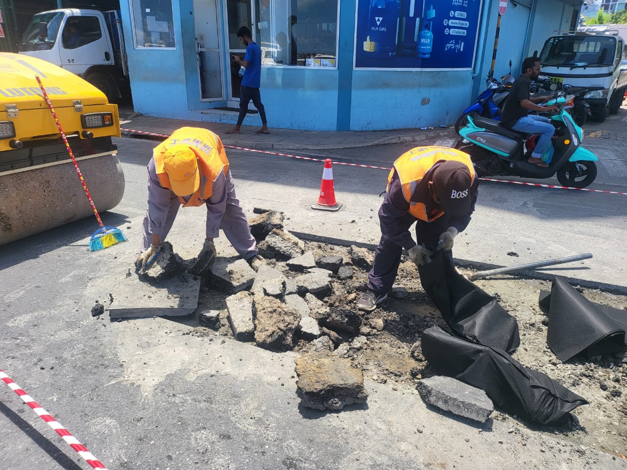 ތާރު މަގުގެ 32 ތަނެއް މަރާމާތުކުރަން ޗައިނާގެ ކުންފުންޏަކާއި ހަވާލުކޮށްފި