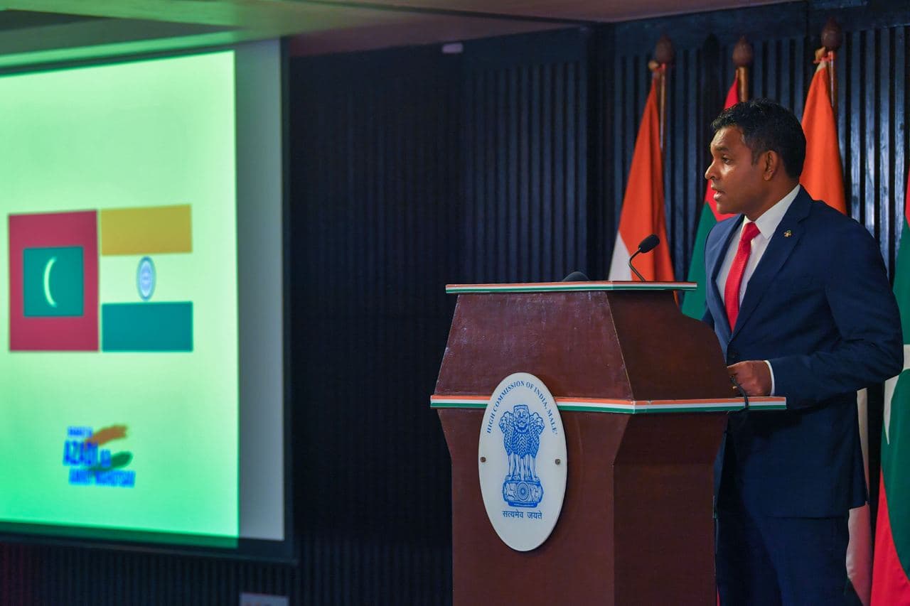 އިންޑިޔާގެ ގާތްއެކުވެރިއަކަށް ރާއްޖެވުމީ ލިބޭ ވަރަށްބޮޑު ނަސީބެއް: ނާއިބު ރައީސް