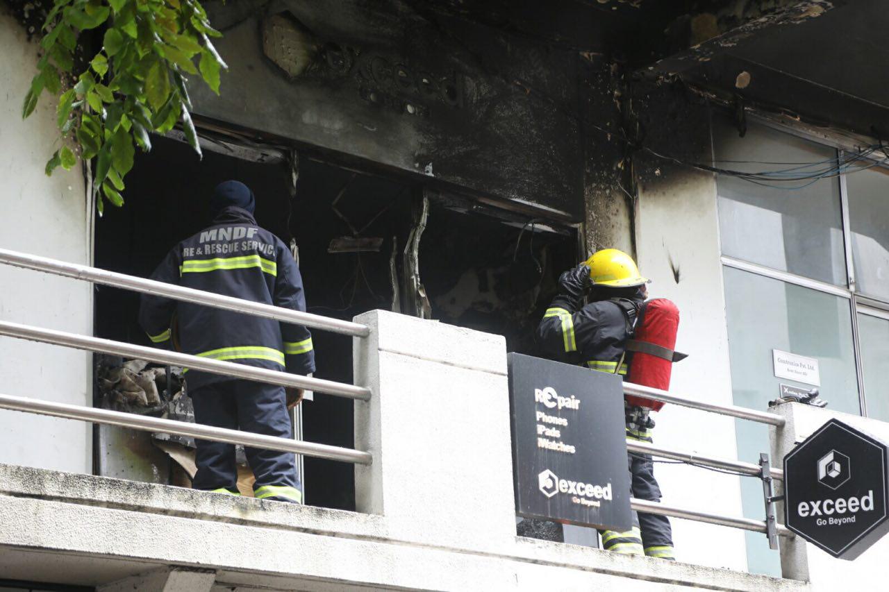 މާލޭގެ މަޖީދީމަގު ފިހާރަ އެއްގަައި ރޯވި އަލިފާން ނިއްވާލައިފި