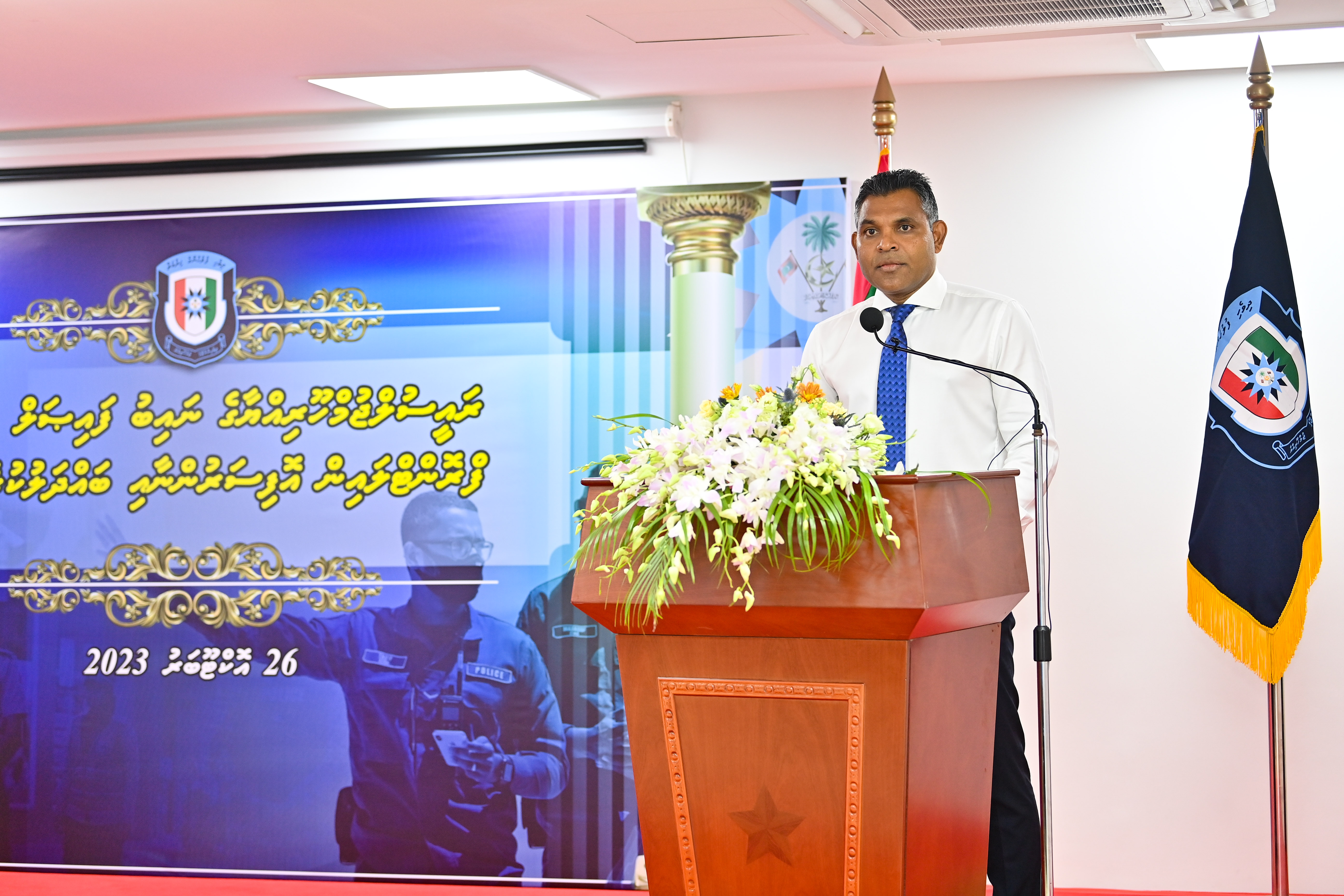 މިިދިޔަ 5 އަހަރު ތެރޭގައި ފުލުހުންގެ ކުރިއެރުމަށް ގިނަ މަސައްކަތްތަކެއް ކުރެވުނު: ފައިސަލް