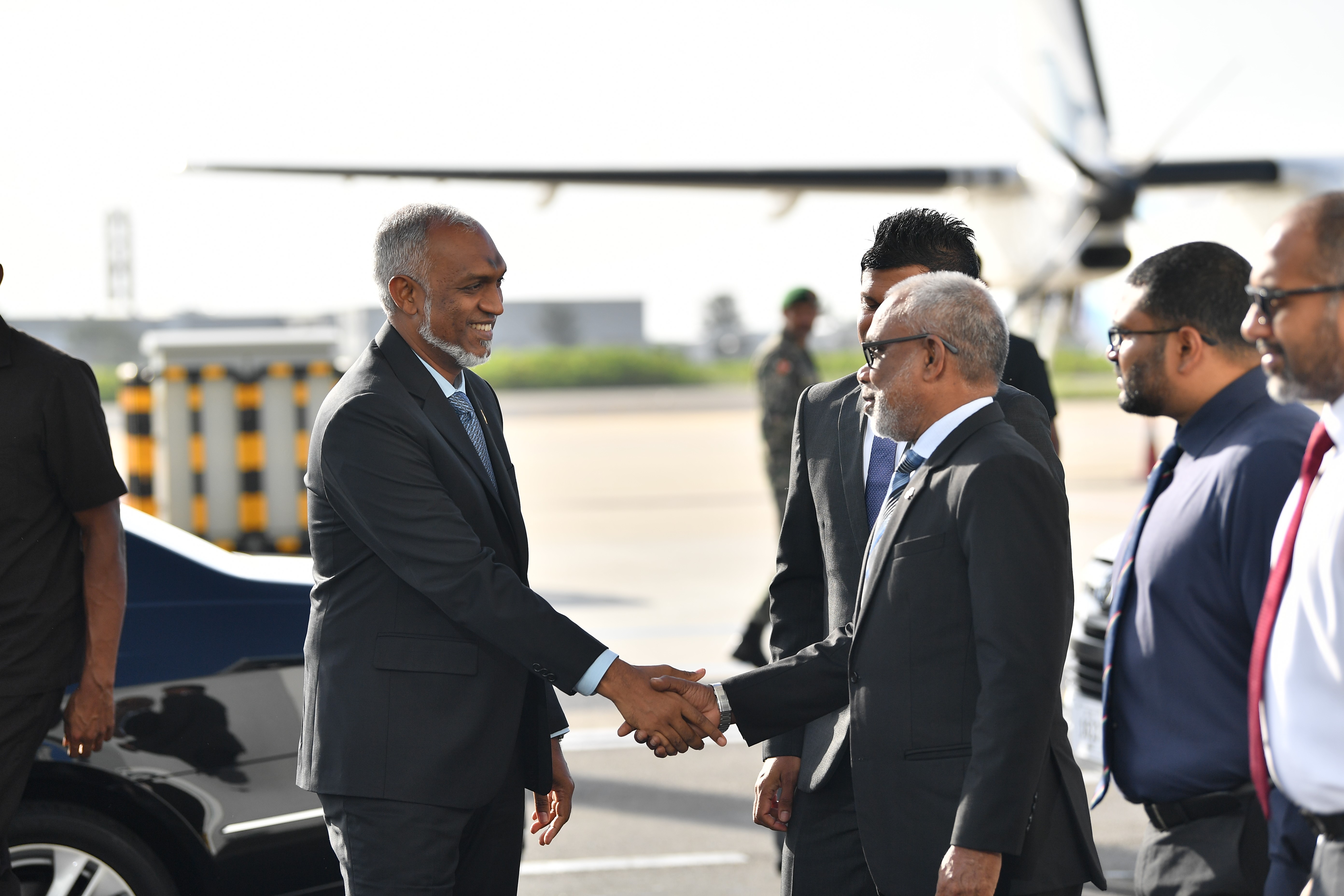 އިންޑިއާއަށް ކުރެއްވި ރަސްމީ ދަތުރުފުޅު ނިންމަވާލެއްވުމަށް ފަހު ރައީސް މާލެ ވަޑައިގެންފި