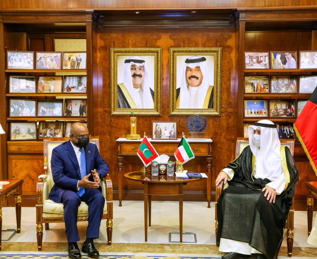 ކުވައިތުގެ ޚާރިޖީ ވަޒީރާ މިނިސްޓަރ ޝާހިދު ބައްދަލުކުރައްވައިފި