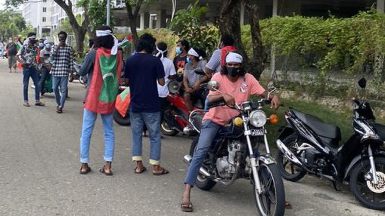 އެޗްޕީއޭގެ ގައިޑްލައިނާ ޚިލާފަށް ބާއްވަން އުޅުނު ސައިކަލް ބުރެއް ހުއްޓުވައިފި