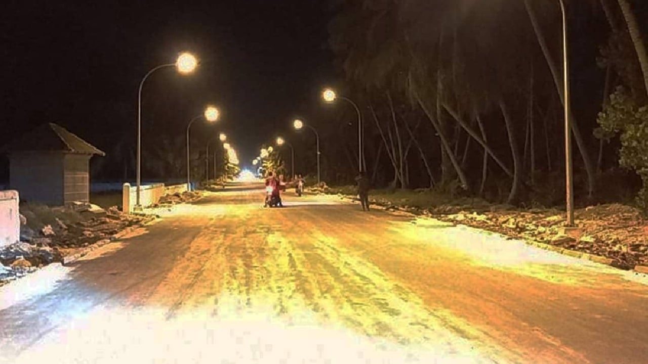 އައްޑޫ ސިޓީ ހުޅުމީދޫ ބަހާއުއްދީން މަގު ހެދުމުގެ މަޝްރޫޢުގެ ބޮޑުބައެއް ނިމިއްޖެ