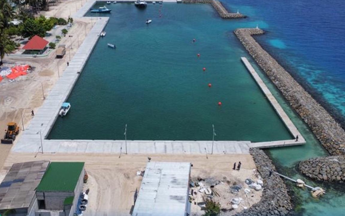 ކިނޮޅަސް ބަނދަރު ތަރައްޤީކުރުމުގެ މަޝްރޫޢުގެ ނިމިއްޖެ